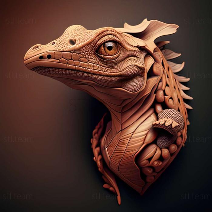 3D модель Herpsilochmus stotzi (STL)